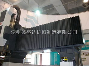 设计加工龙门镗铣床导轨带钢板支撑风琴防护罩 运动速度快不变形 多用型风琴防护罩 盐山县鑫盛达机床附件制造厂